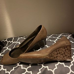 Coach, wedge heel